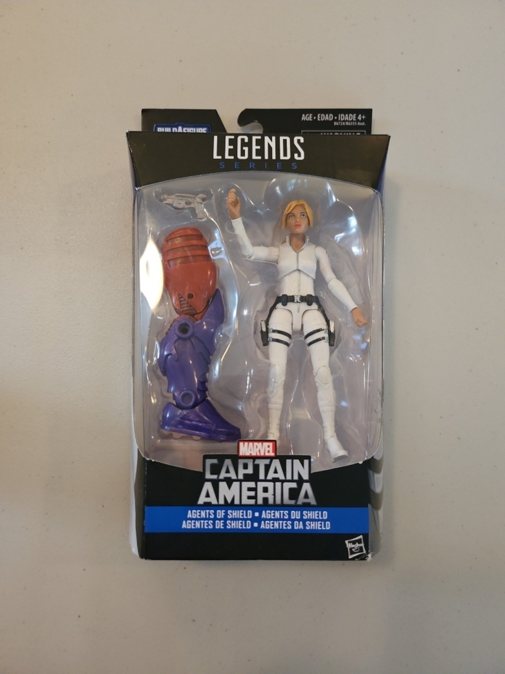 Marvel Legends Series Build a Figure Captain America Agents of Shield